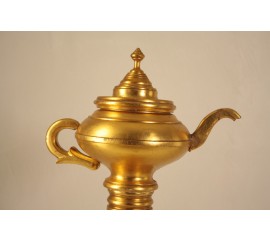 Τσαγιέρα stand  χρυσή